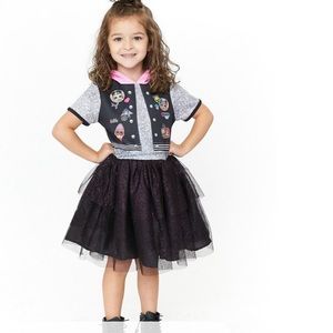 L.O.L. Surprise! Girls Cosplay Hooded Tutu Dress